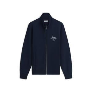 Tommy Hilfiger Script Stack Full Zip Stand Collar Jacket
